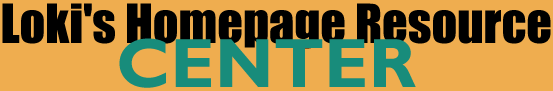 Loki's Homepage Resource Center Logo